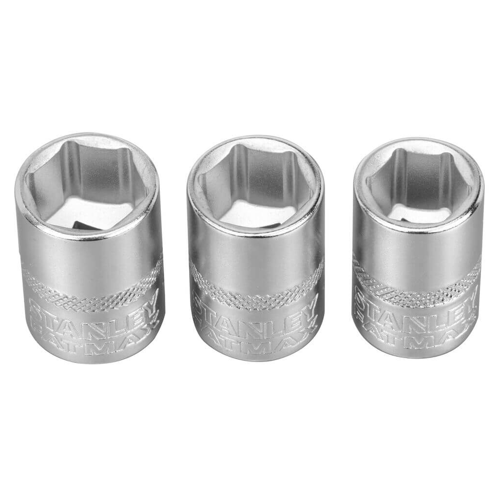 Набір торцевих головок Stanley торцевих 1/4" Maxi Drive, із шестигранним профілем, 3 шт: 11, 12, 13 мм. (FMMT17092-0) - picture 4
