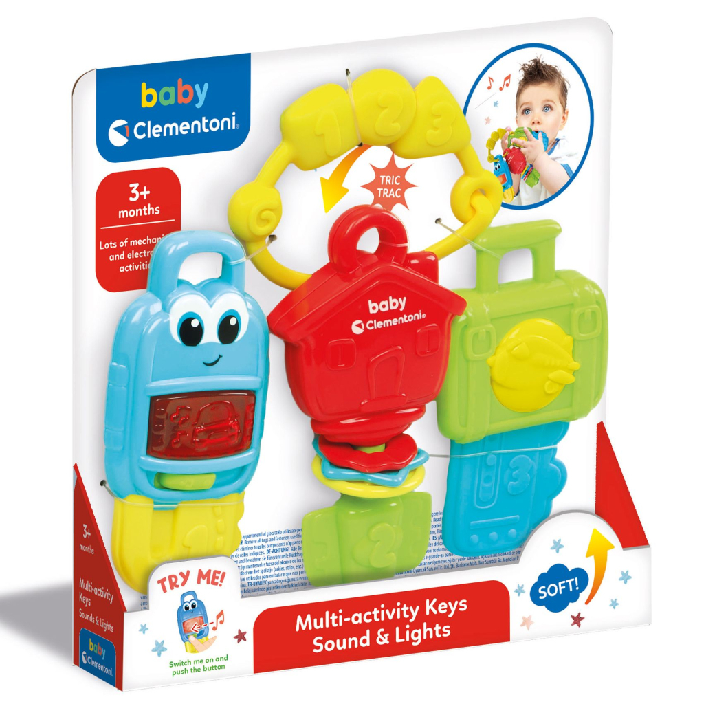 Брязкальце Clementoni Multi-activity Keys New (17914) - зображення 2