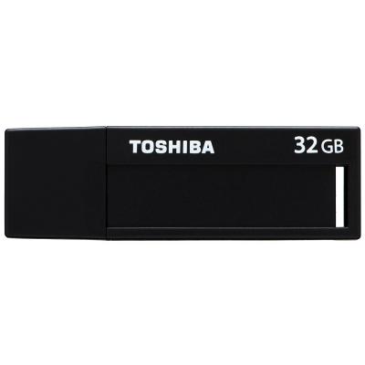 USB флеш накопичувач Toshiba 32GB Daichi Black USB 3.0 (THN-U302K0320M4) - зображення 1