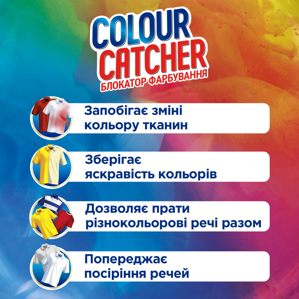 Серветки для прання K2r Colour Catcher кольоропоглинаючі 10 шт. (9000101528824/9000101015980) - зображення 2