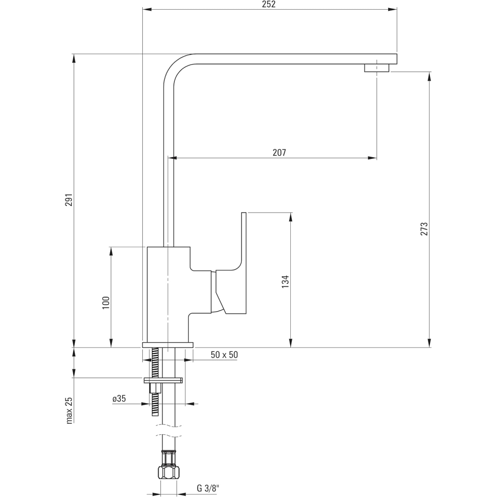 Змішувач Deante Anemon (BBZ_N62M) - зображення 3