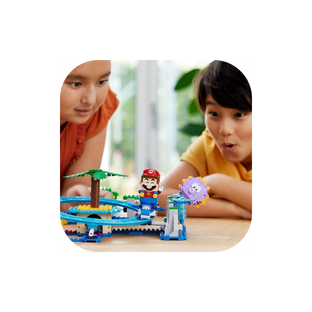 Конструктор LEGO Super Mario Поїздка по пляжу великого їжака (71400) - зображення 7