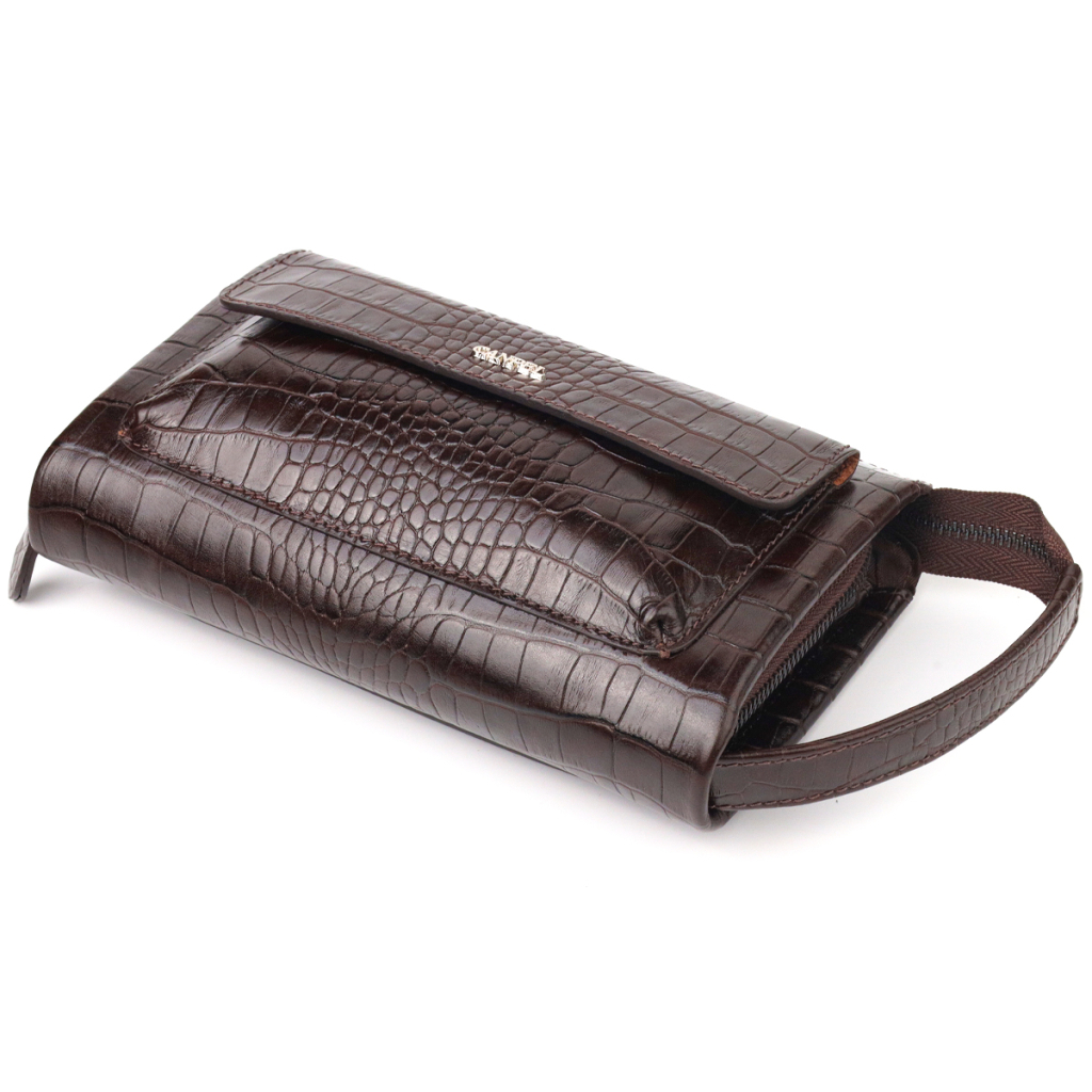 Сумка Canpellini З натуральної шкіри Коричнева (21561) - зображення 5