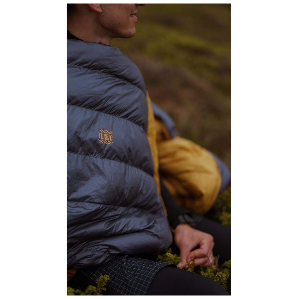 Спальний мішок Turbat Nox пуховий 250 grey 185 см (012.005.0180) - зображення 11