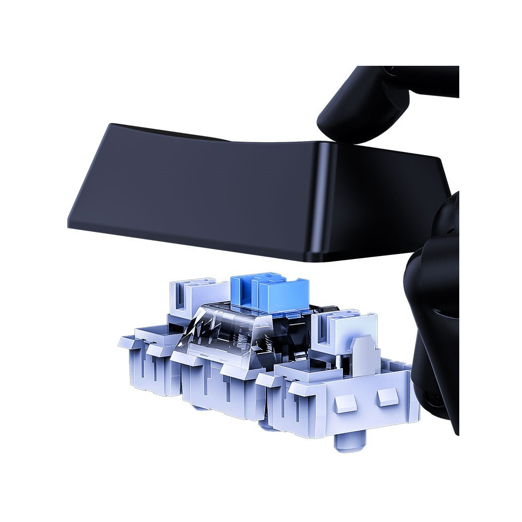 Клавіатура Baseus Gamo One-Handed Black (GMGK01-01) - зображення 4