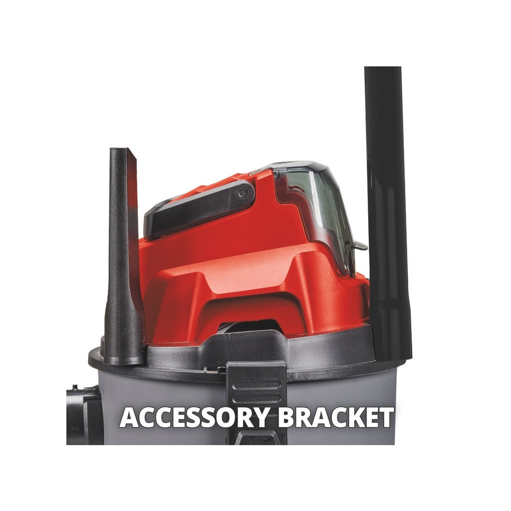 Пилосос будівельний Einhell TC-VC 18/15 Li-Solo (без АКБ та ЗП) (2347145) - изображение 8