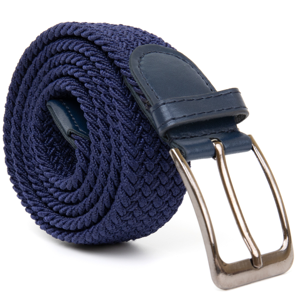 Ремінь Vintage Текстильний чоловічий Синій (20524) - зображення 2