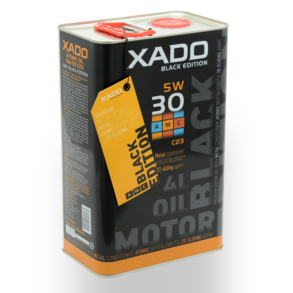 Моторна олива Xado 5W-30 C23 АМС black edition 4 л (ХА 25273) - зображення 1