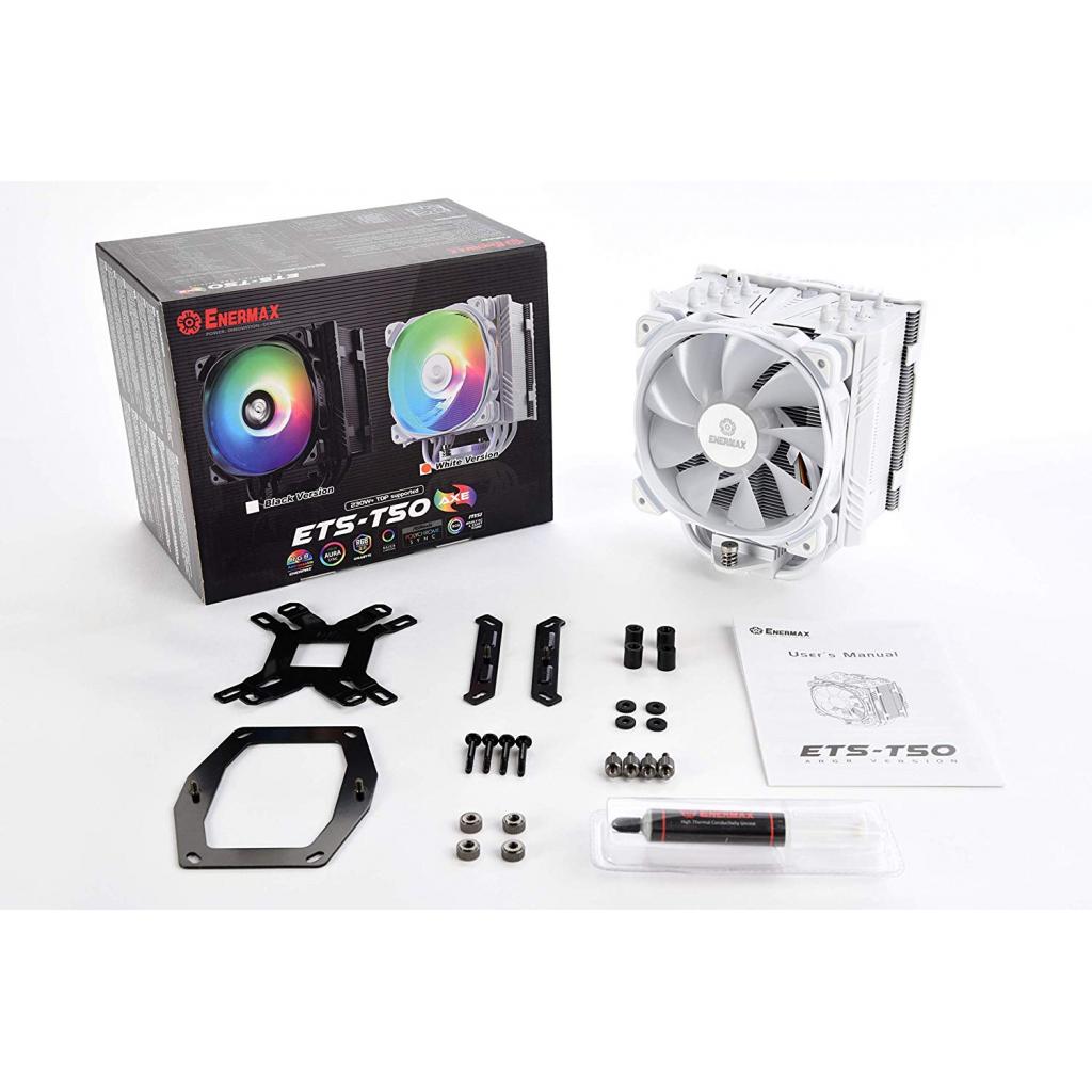 Кулер до процесора Enermax ETS-T50 AXE ARGB White (ETS-T50A-W-ARGB) - зображення 5