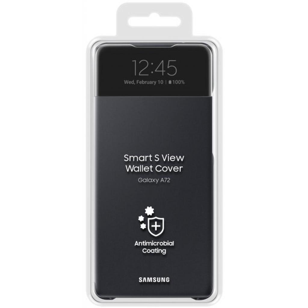 Чохол до мобільного телефона Samsung Galaxy A72/A725 S View Wallet Cover Black (EF-EA725PBEGRU) - зображення 5