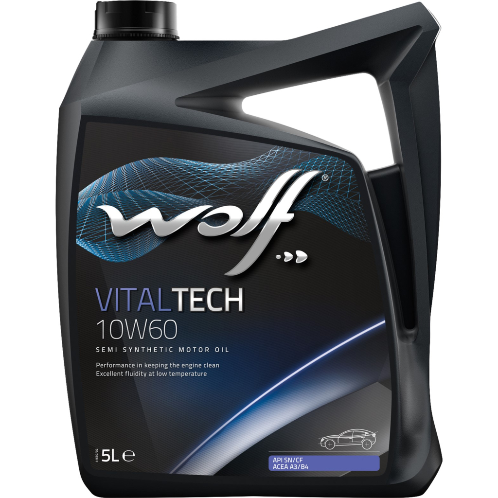 Моторна олива Wolf VITALTECH 10W60 5л (8314926) - изображение 1