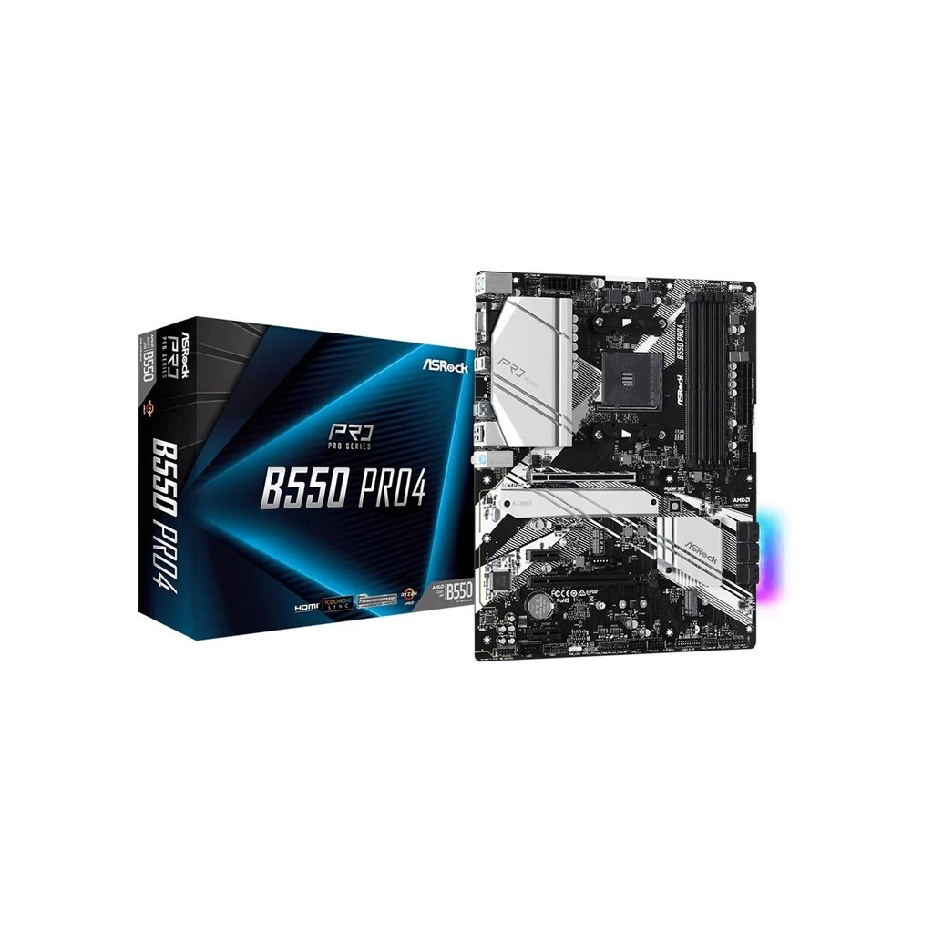 Материнська плата ASRock B550 PRO4 - зображення 2