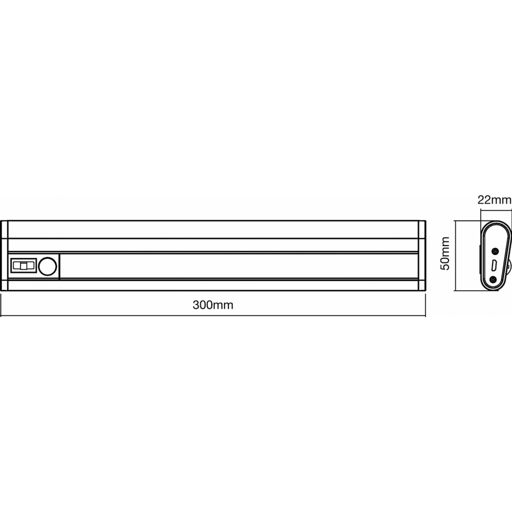 Світильник LEDVANCE Linear LED Mobile USB 300, датчик руху, (4058075260467) - picture 5