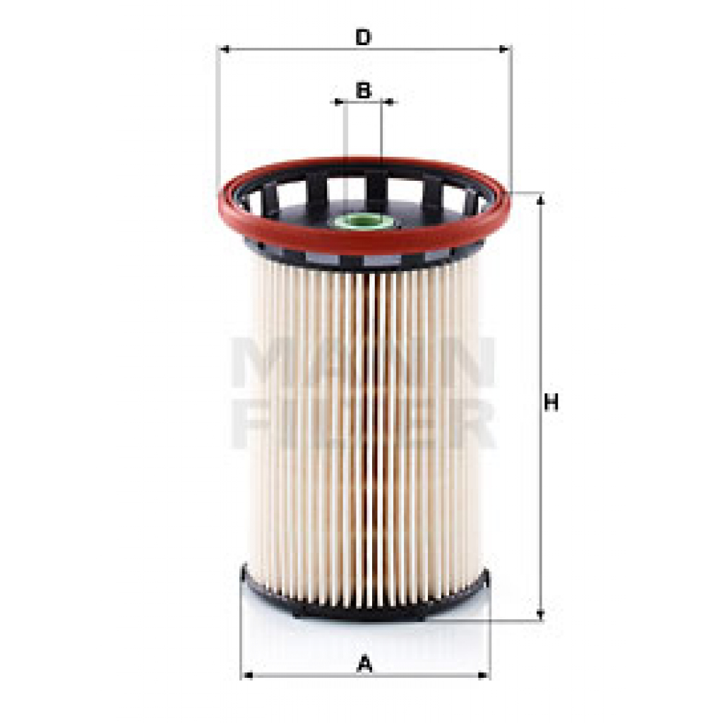 Фільтр паливний Mann PU8008/1 - зображення 1