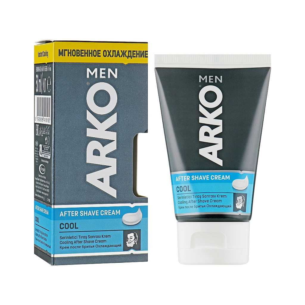 Крем після гоління ARKO Сool 50 мл (8690506418182) - зображення 1