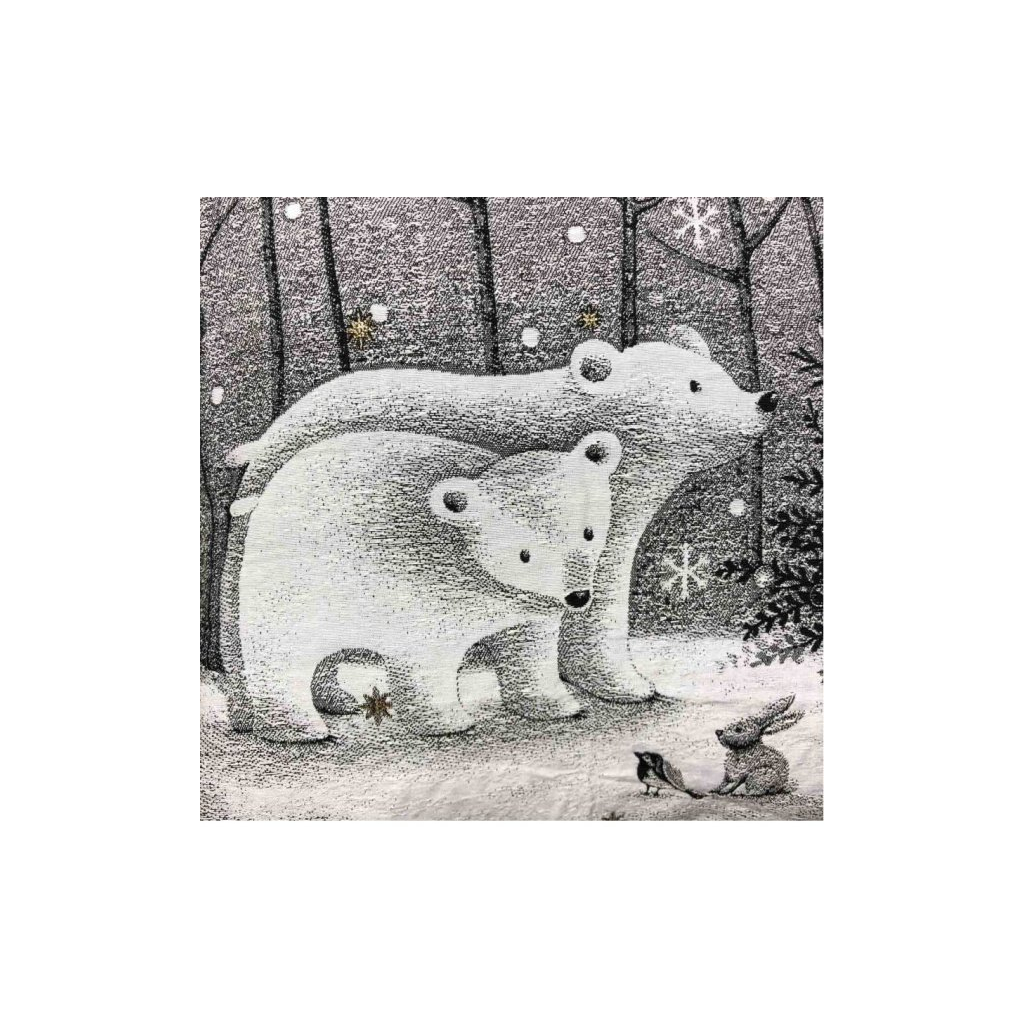 Наволочка Прованс Black Night Ведмеді 45х45 см (4823093436299) - зображення 2
