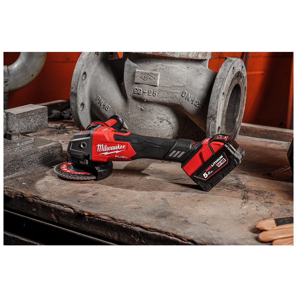 Шліфувальна машина Milwaukee M18 FSAGV125XB-0X, 125 мм, HD кейс (без АКБ та ЗП) (4933478436) - зображення 8
