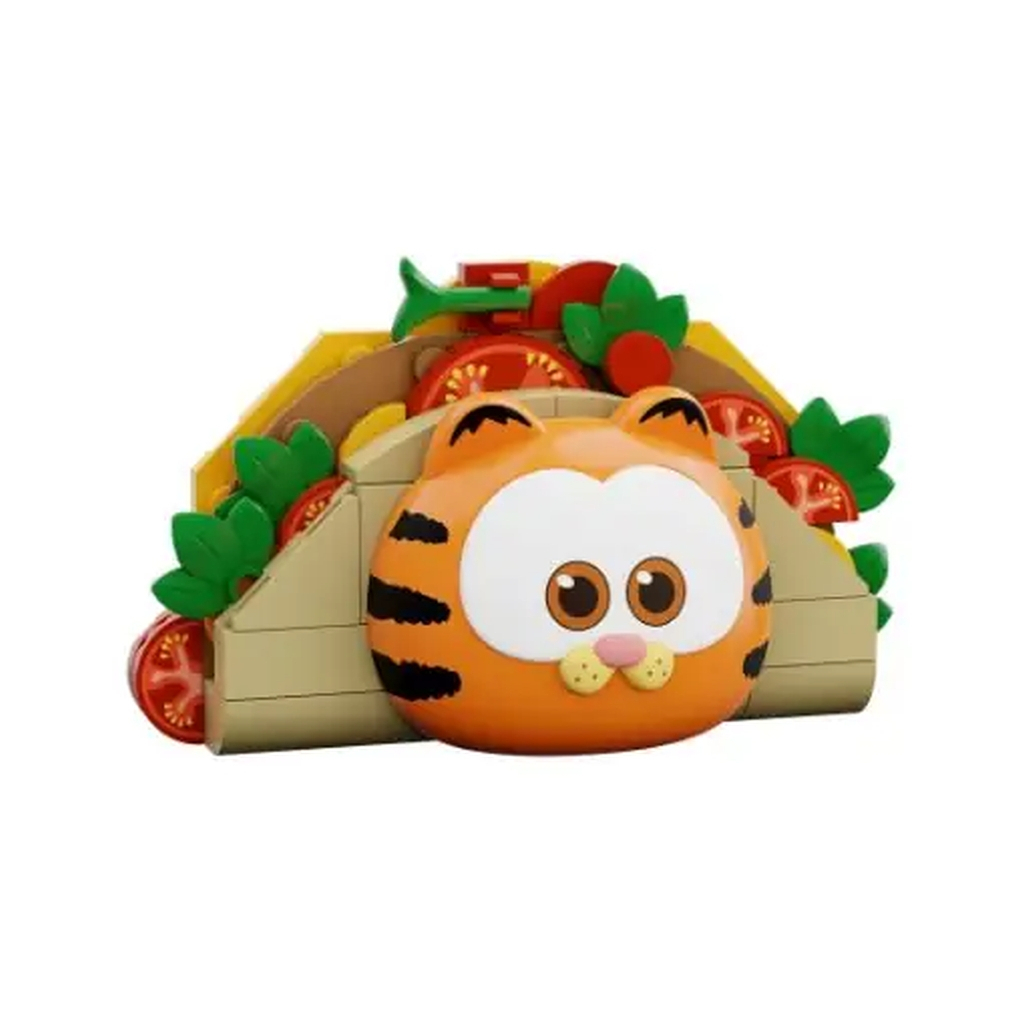 Конструктор Pantasy Garfield Магніт на холодильник Тако (86819) - зображення 1