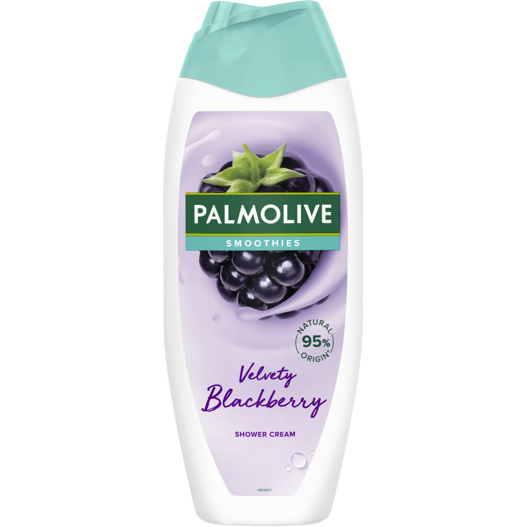 Гель для душу Palmolive Smoothies Оксамитова ожина Зволожувальний 500 мл (8718951593374) - зображення 1