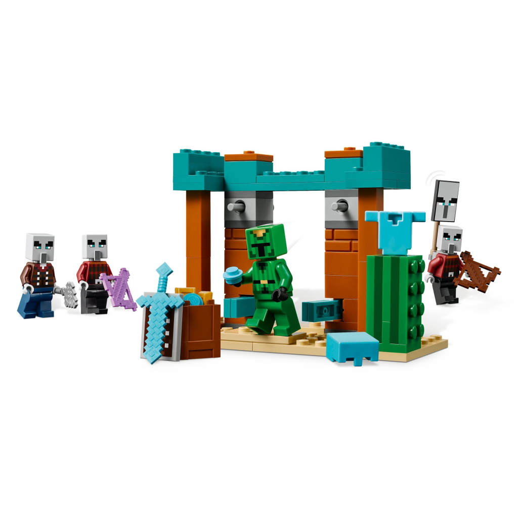 Конструктор LEGO Minecraft Пустельний патруль розбійника (21267) - зображення 3