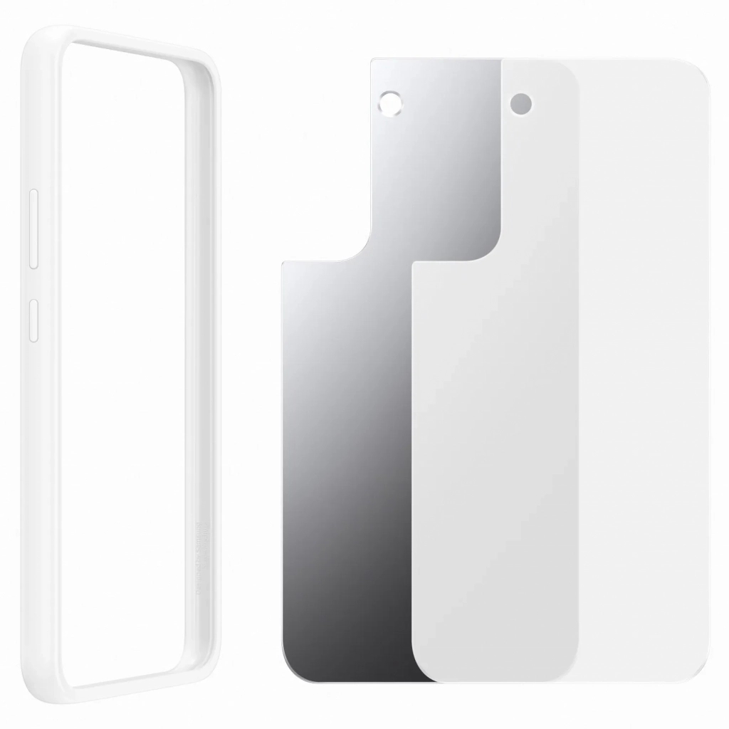 Чохол до мобільного телефона Samsung Frame Cover Galaxy S22 Plus White (EF-MS906CWEGRU) - зображення 5