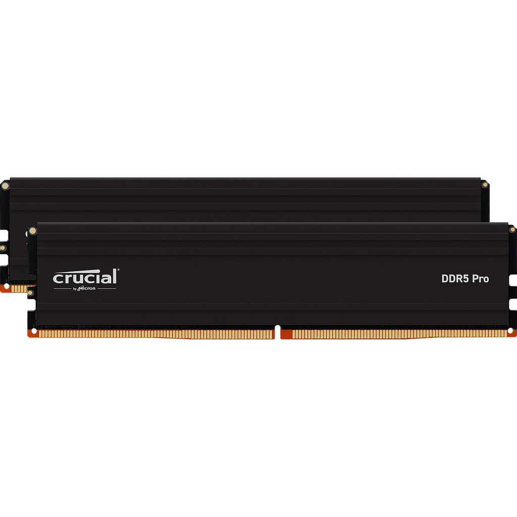 Модуль пам'яті для комп'ютера DDR5 32GB (2x16GB) 6000 MHz Micron (CP2K16G60C48U5) - зображення 1