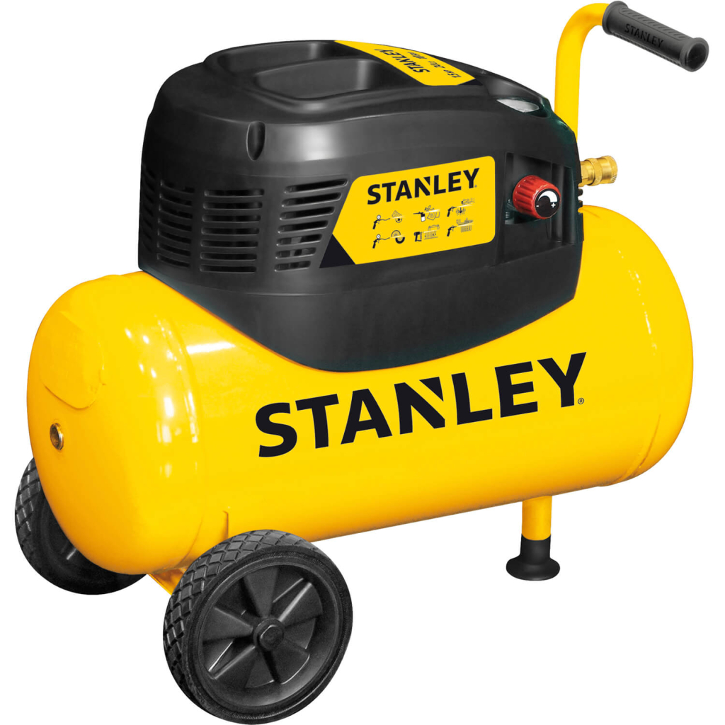 Компресор Stanley поршневий D 200/8/24, 180 л/хв, 1,1 кВт (D200/8/24) - зображення 1