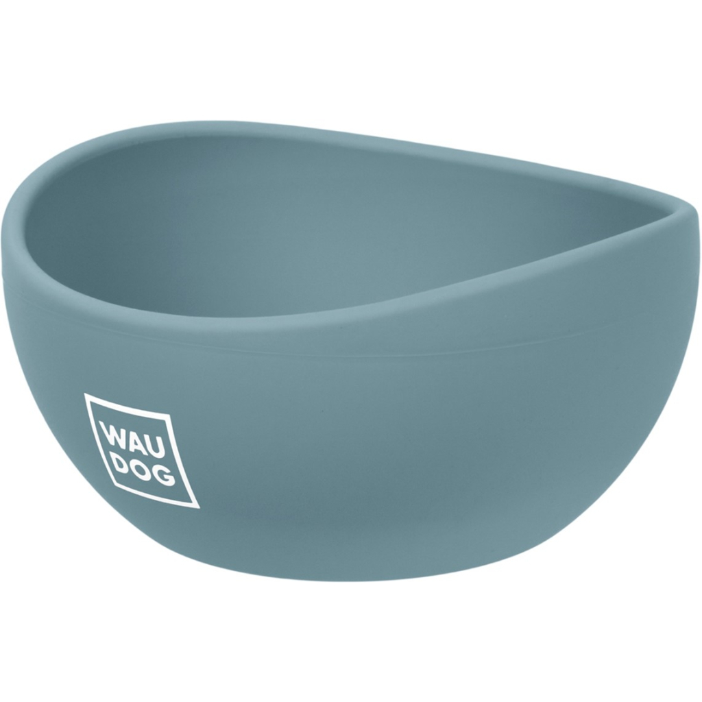 Посуд для котів WAUDOG Silicone Миска 250 мл сіра (508111) - зображення 3