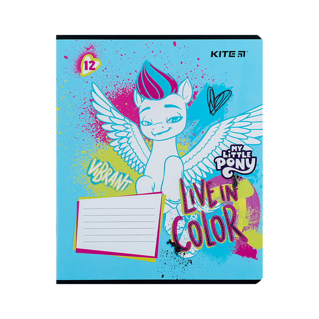 Зошит Kite My Little Pony 12 аркушів, лінія (LP24-234) - изображение 6