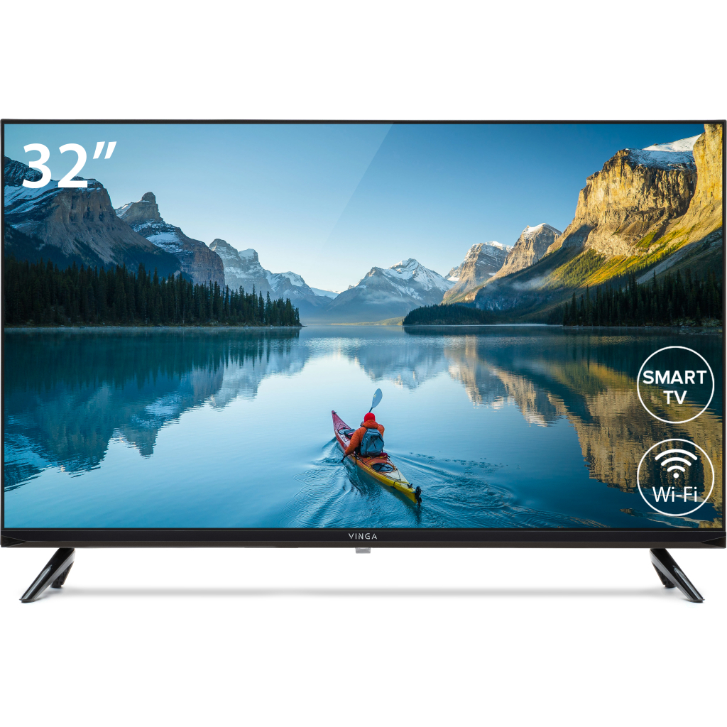 Телевізор Vinga S32HD25B - зображення 1