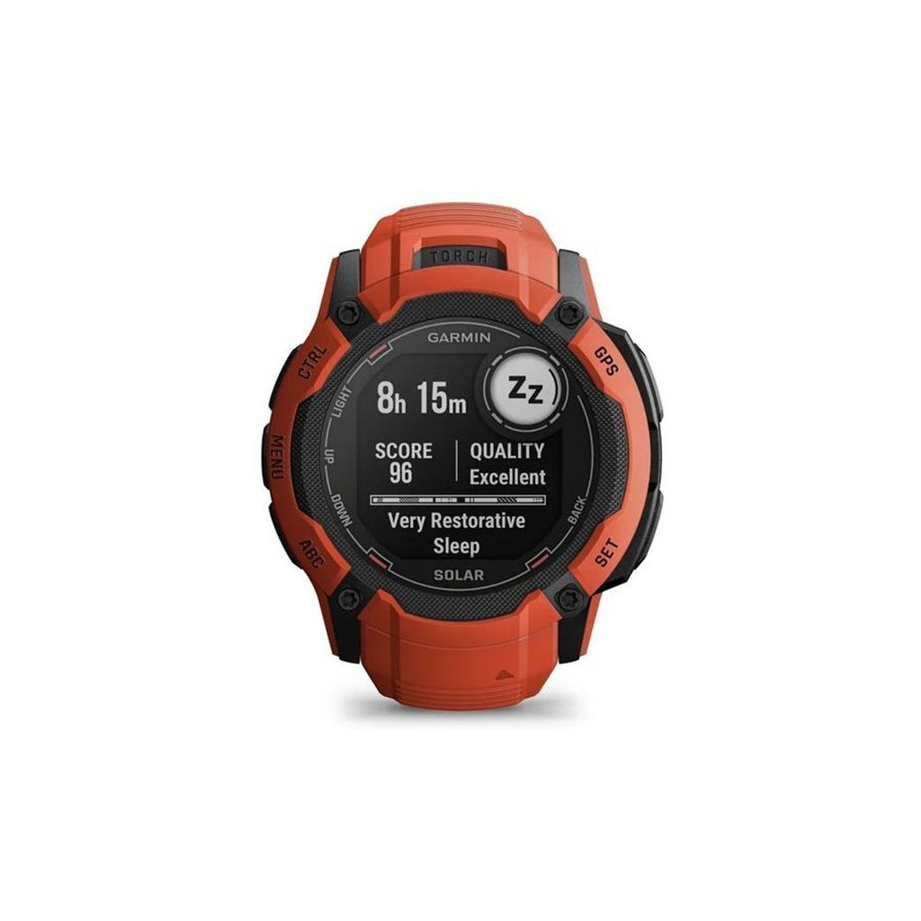Смарт-годинник Garmin Instinct 2X, Solar, Flame Red, GPS (010-02805-01) - зображення 7
