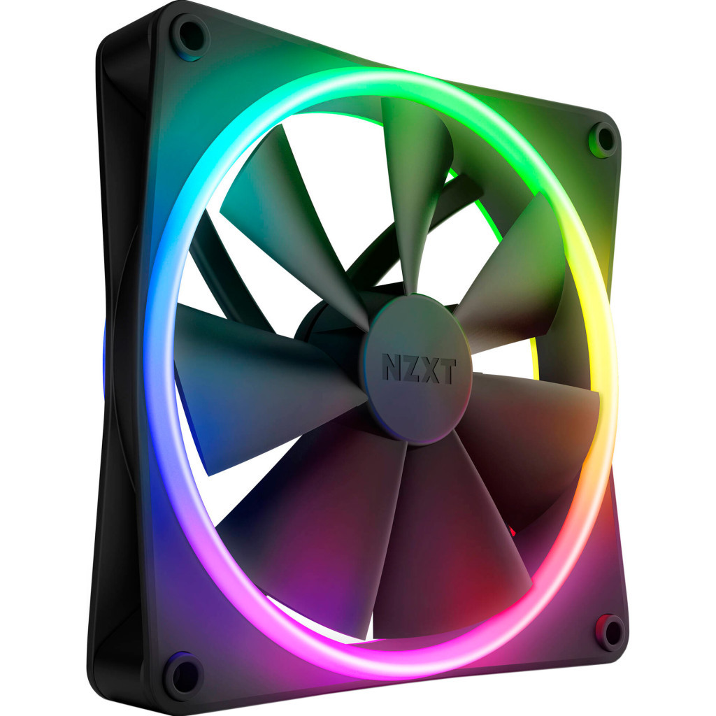 Кулер до корпусу NZXT F140RGB Duo (RF-D14SF-B1) - зображення 1