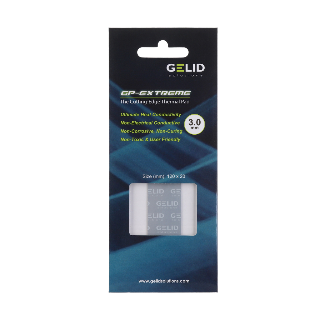 Термопрокладка Gelid Solutions GP-Extreme 120x20x3.0 mm (TP-GP05-E) - изображение 4
