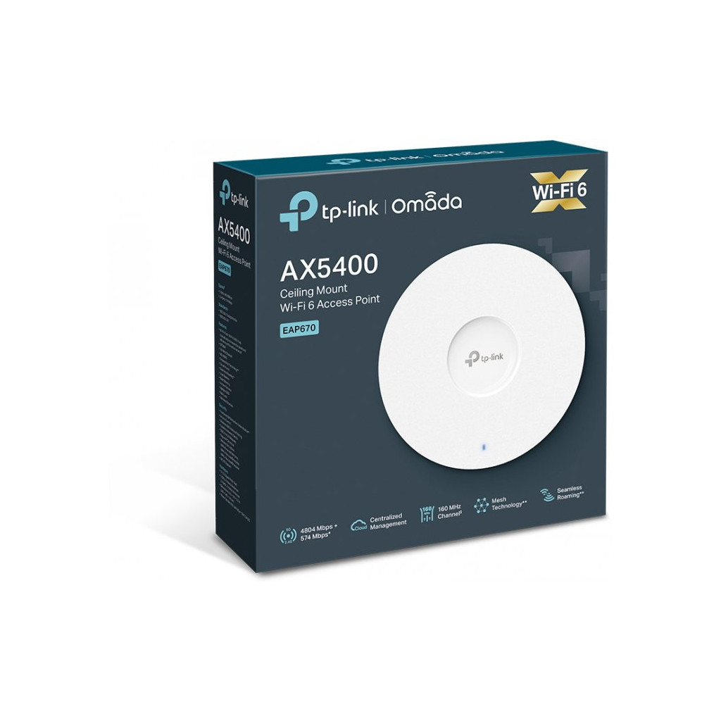 Точка доступу Wi-Fi TP-Link EAP670 - зображення 12