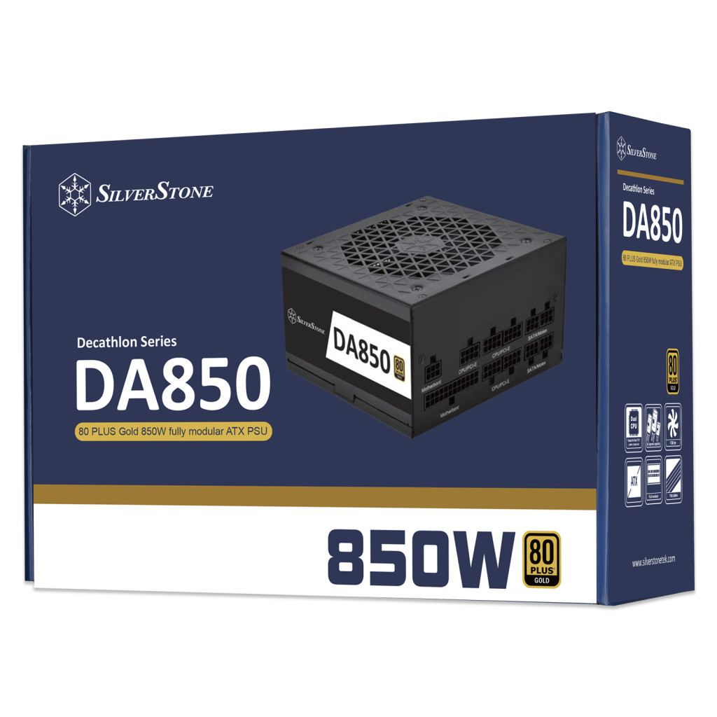 Блок живлення Silver Stone 850W STRIDER DA850-G (SST-DA850-G) - зображення 12