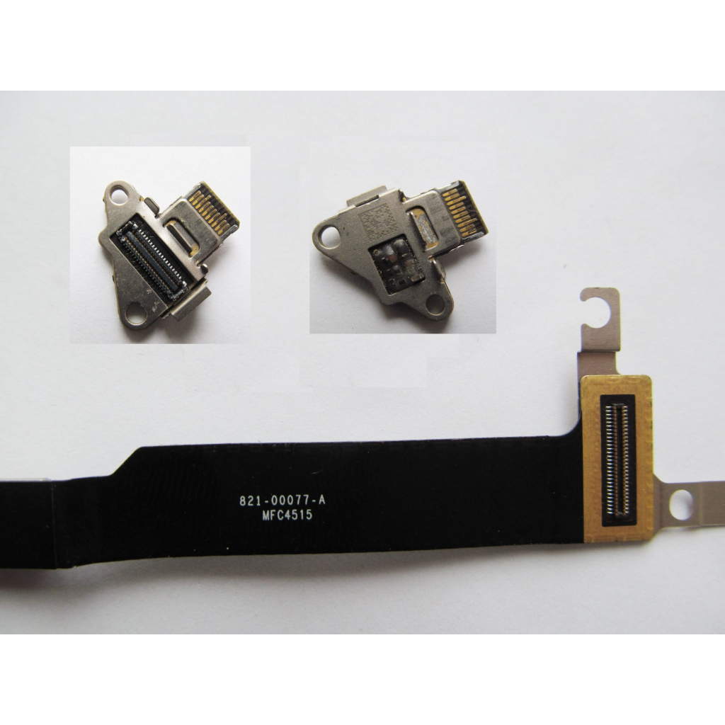 Роз'єм живлення ноутбука з кабелем Apple A1534 (2015) USB Type-C (A49095) - зображення 2