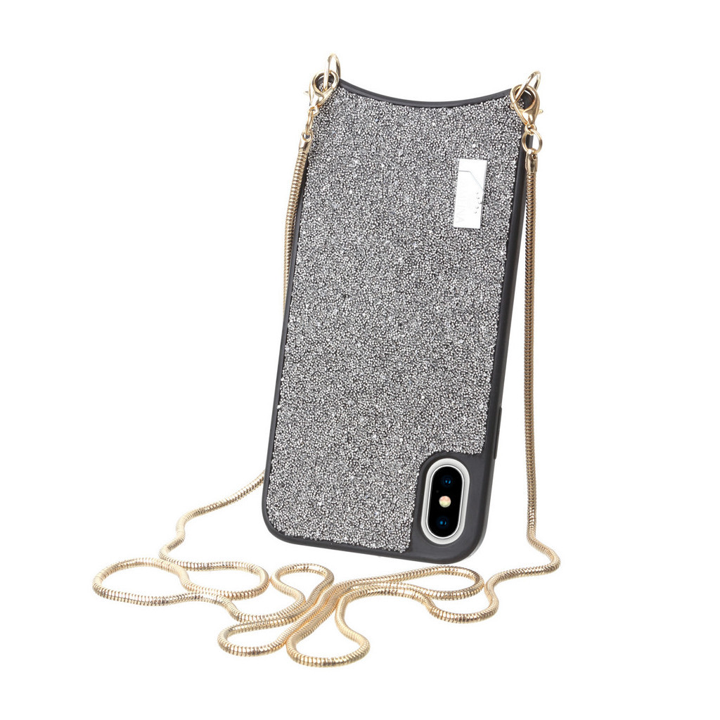 Чохол до мобільного телефона BeCover Glitter Apple iPhone Xs Max Silver (703649) - зображення 1