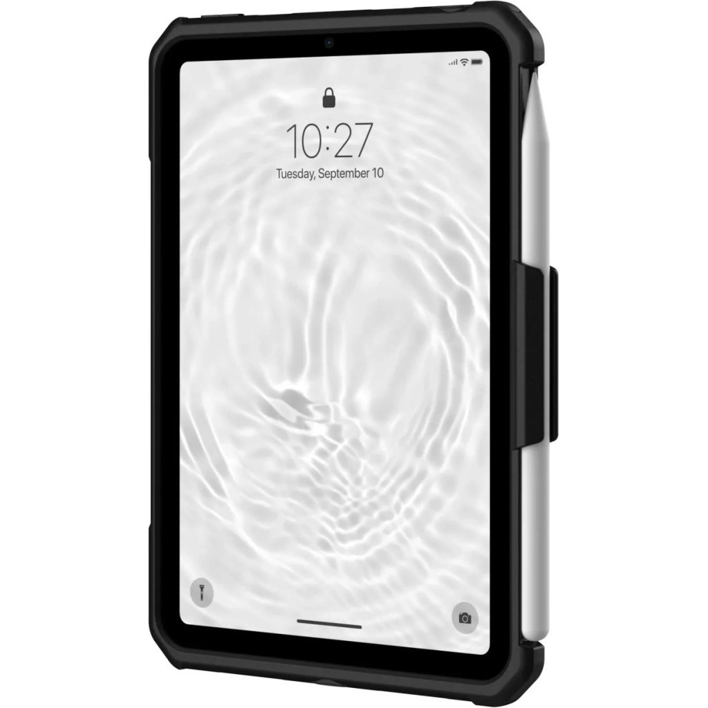 Чохол до планшета UAG iPad Mini (6th Gen, 2022) Scout with Kickstand and Handstrap, Black (124014114040) - зображення 9