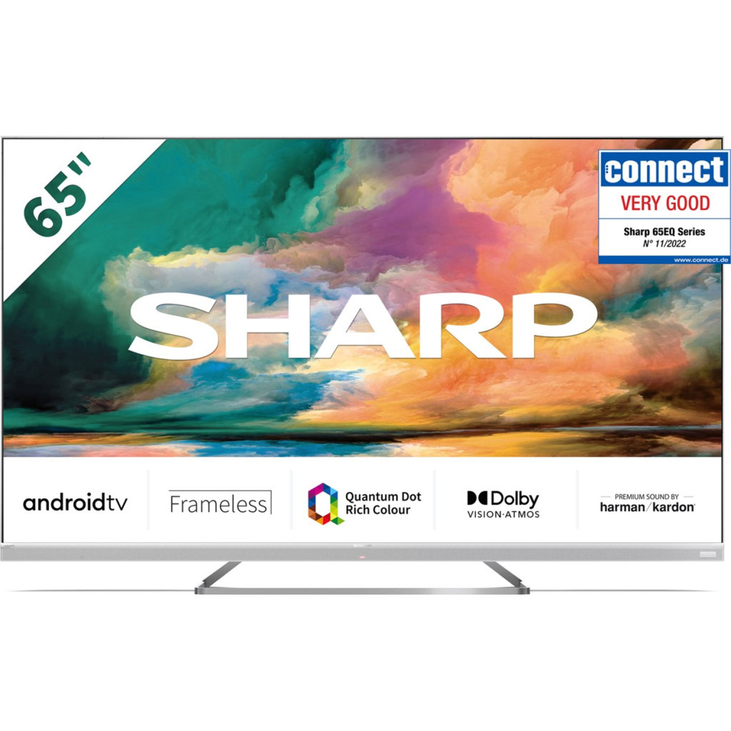 Телевізор Sharp 4T-C65EQ4EM2AG - зображення 1