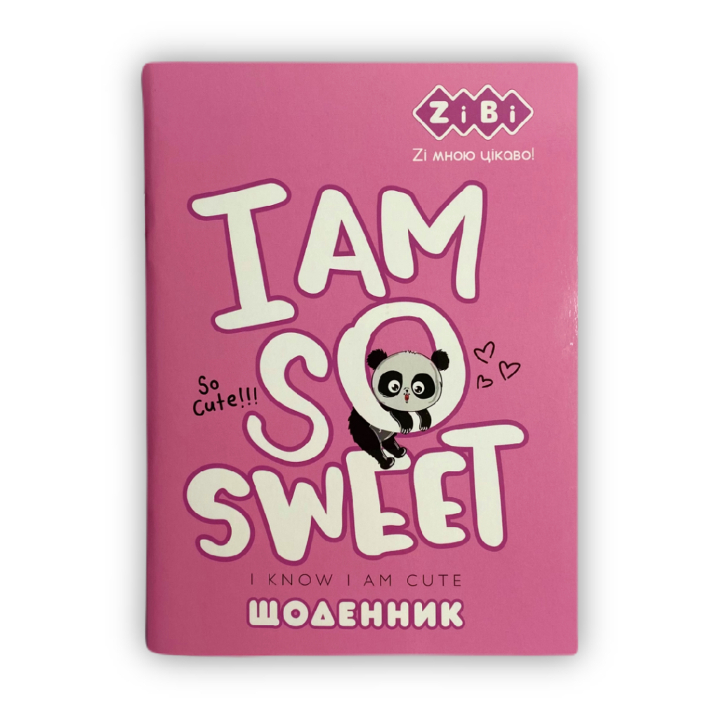 Щоденник шкільний ZiBi CUTE А5 м'яка обкладинка 40 аркушів (ZB.13115) - изображение 1