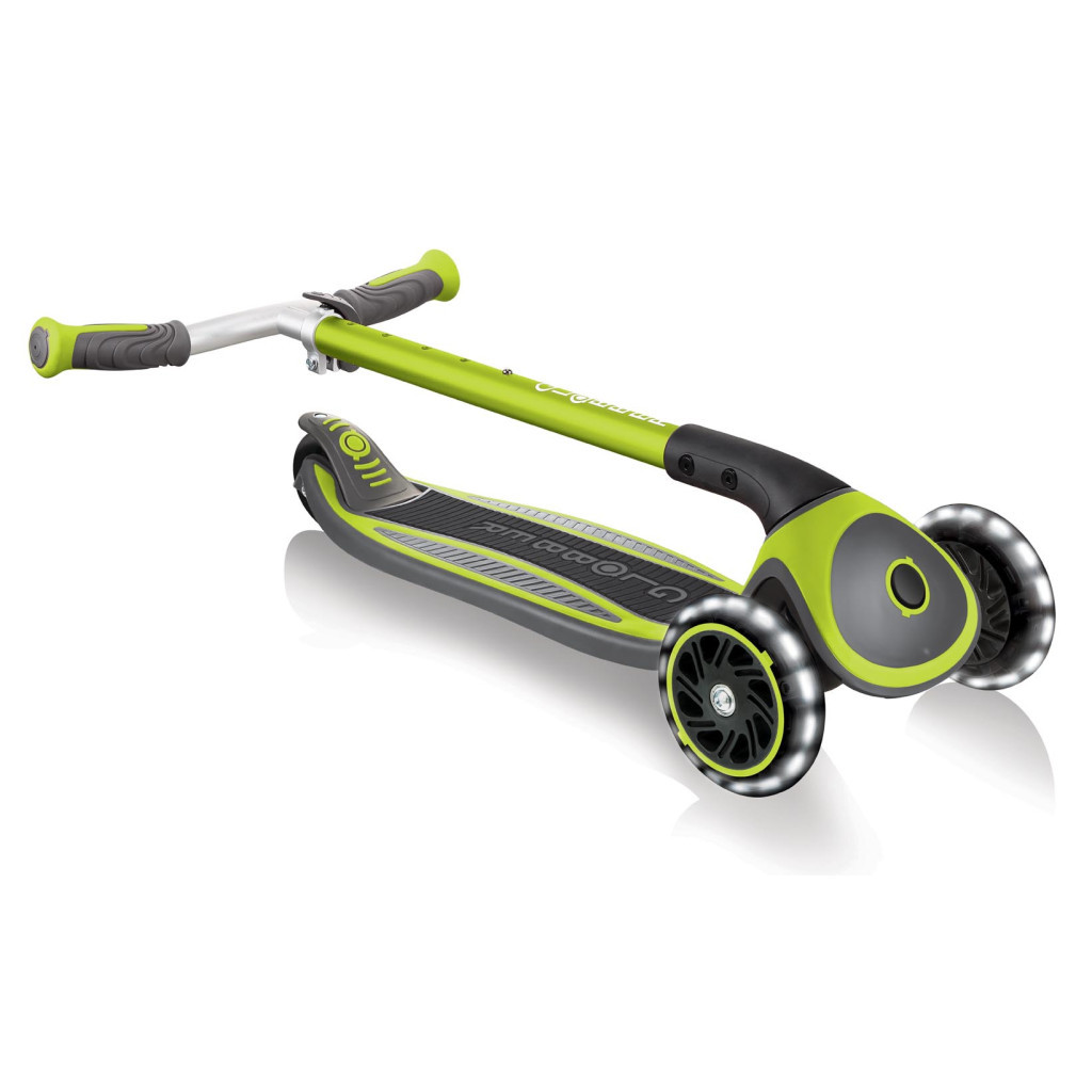 Самокат Globber MASTER LIGHTS Зелений, колеса з підсвіткою (662-116-2) - изображение 4