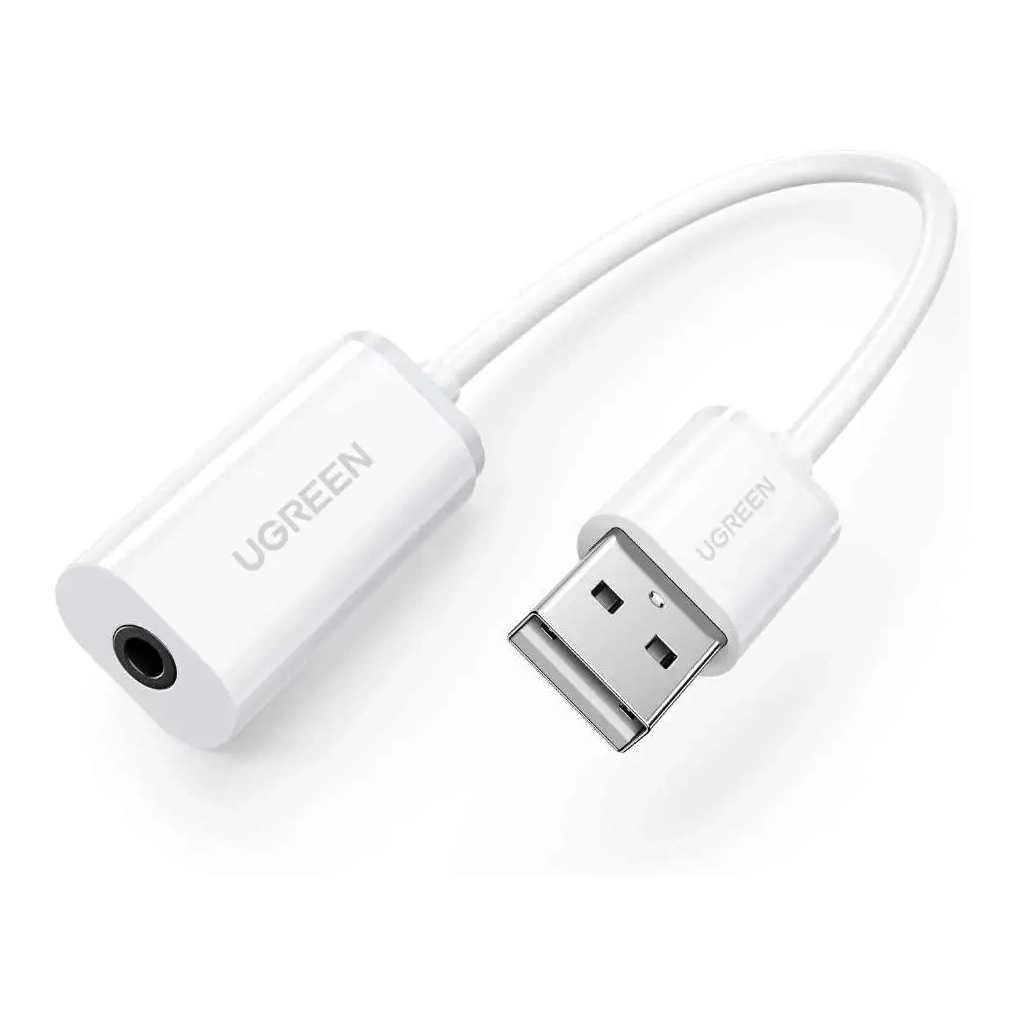 Звукова плата Ugreen US206 white (30712) - зображення 1