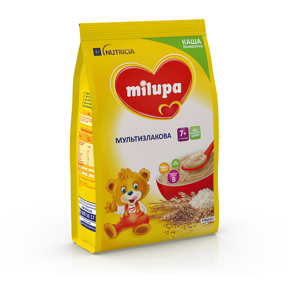 Дитяча каша Milupa Мультизлакова 170 г (5900852930034) - изображение 7