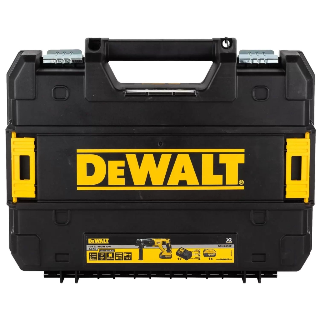 Перфоратор DeWALT безщітковий, SDS-MAX, 54 В, 10.5 Дж, 2 реж. (без АКБ та ЗП) (DCH133M1) - зображення 7
