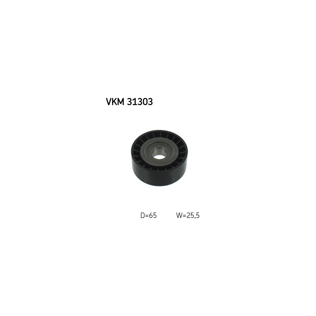 Ролик натягувача ременя SKF VKM 31303 - зображення 1