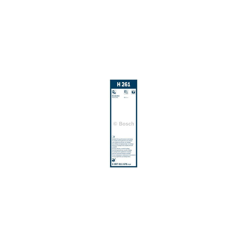 Щітка склоочисника Bosch 3 397 011 676 - зображення 3