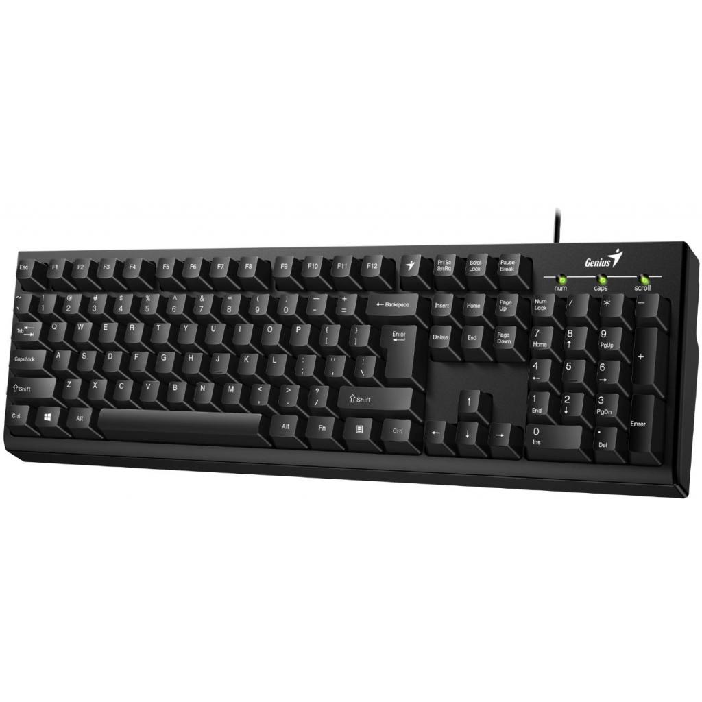 Клавіатура Genius Smart KB-100 USB Black UKR (31300005410) - зображення 3
