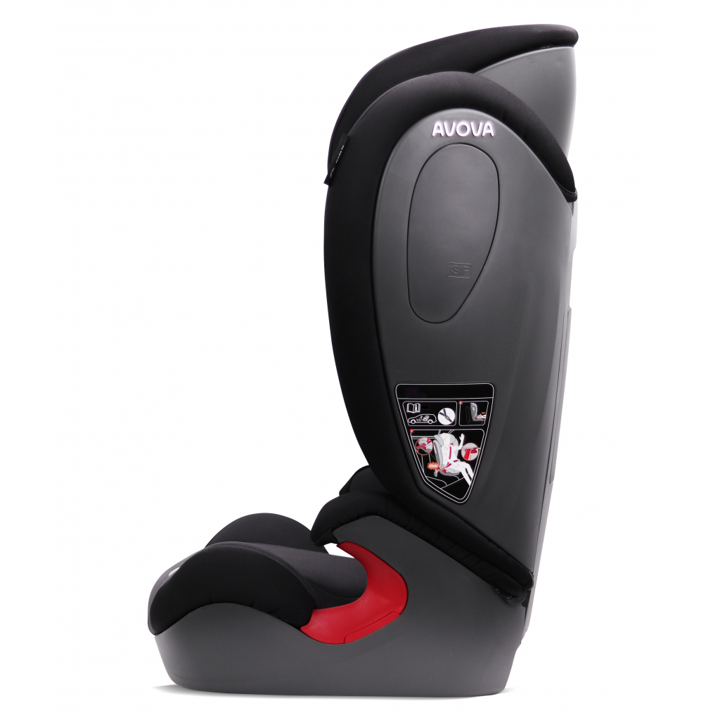 Автокрісло Avova Star i-Size 15-36 кг Grey Black (4260621462151) - зображення 5
