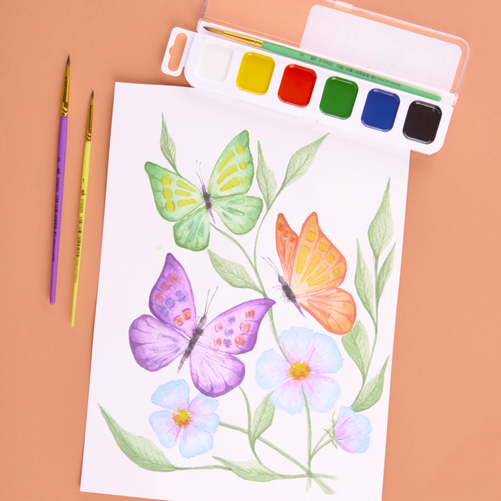 Акварельні фарби Yes Orange Line 6 кольорів б/к (110297) - изображение 8