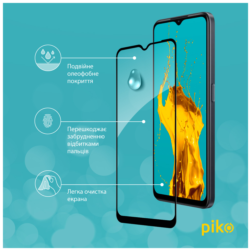 Скло захисне Piko Full Glue Oppo A77 (1283126546341) - зображення 4